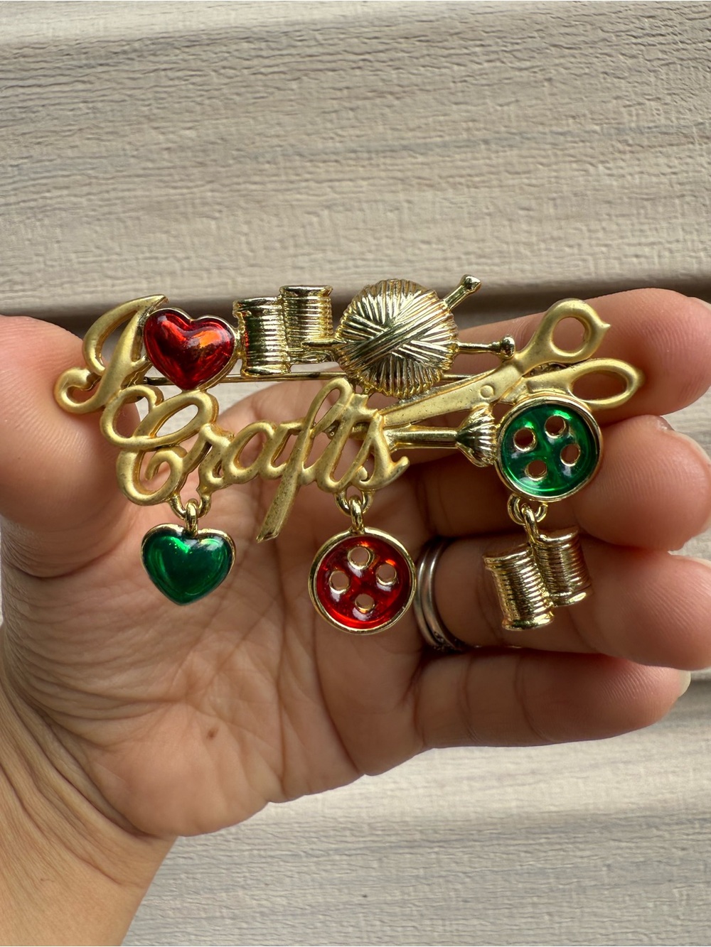 VTG Danecraft brooch